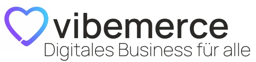 Vibemerce Logo mit Slogan